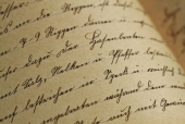 cursive text on a page